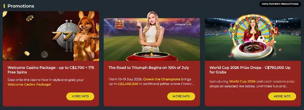 777Vault Bonus